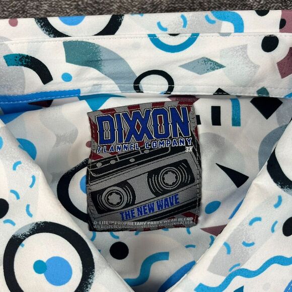 Dixxon Flannel Co The New Wave Button Up Short Sleeve Men's 3XL NWT - Picture 3 of 8
